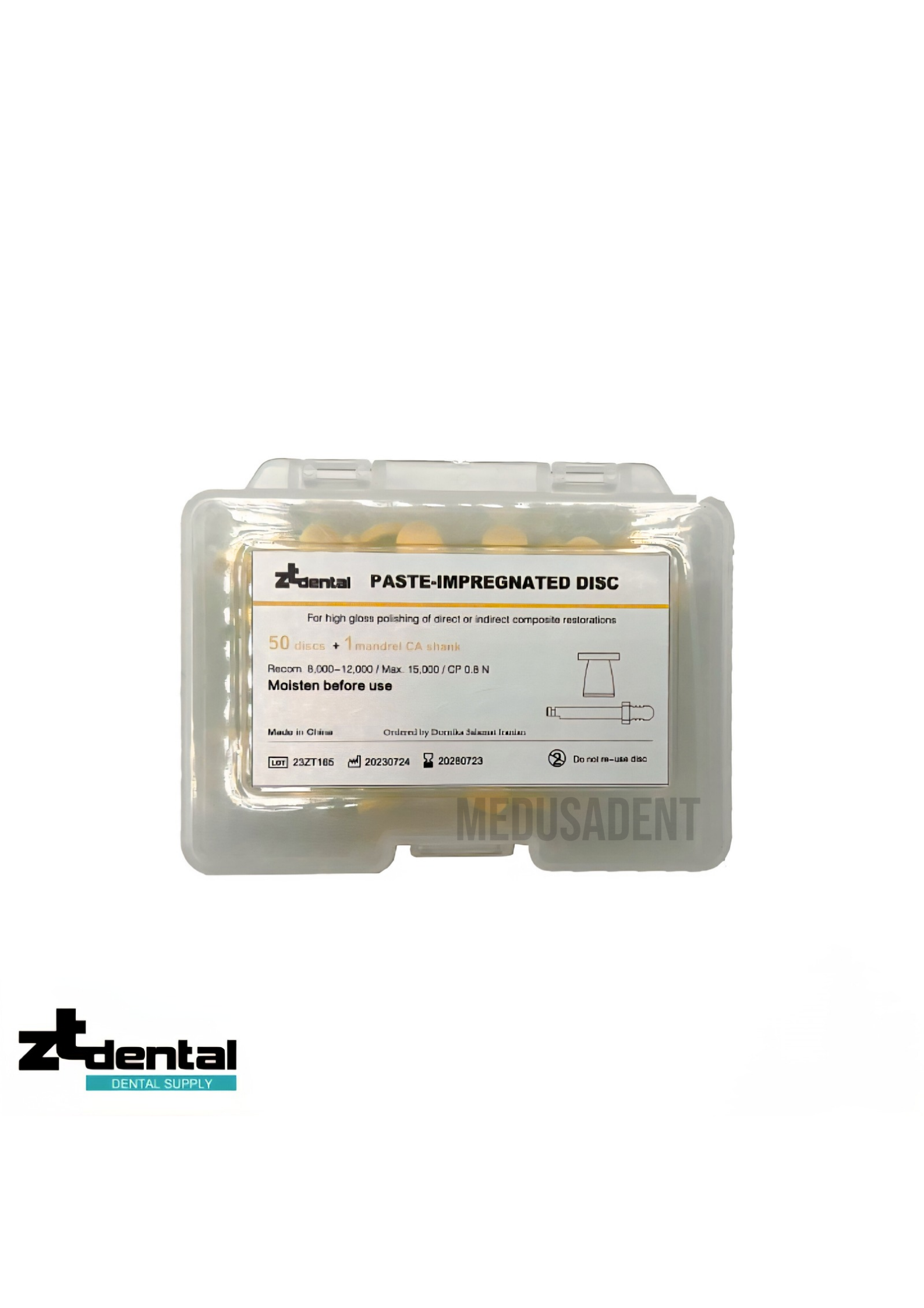 20251129_214349_0000 دیسک نمکی ZT Paste-Impregnated Polishing Disk - تصویر 1