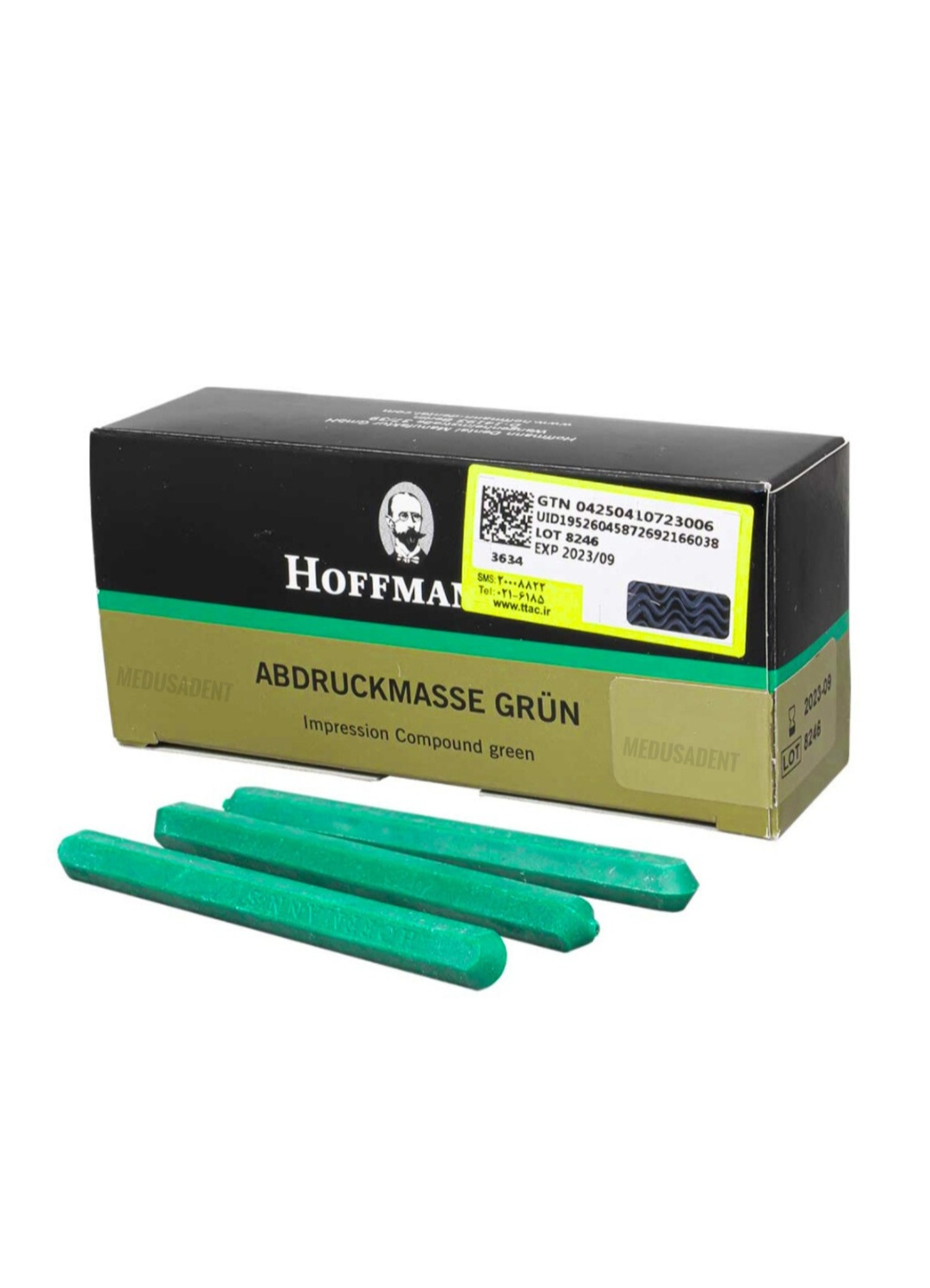 Screenshot_۲۰۲۵۱۲۰۸_۱۱۴۷۰۰_Gallery استنس سبز قالبگیری برند هافمن Hoffmanns green - تصویر 1