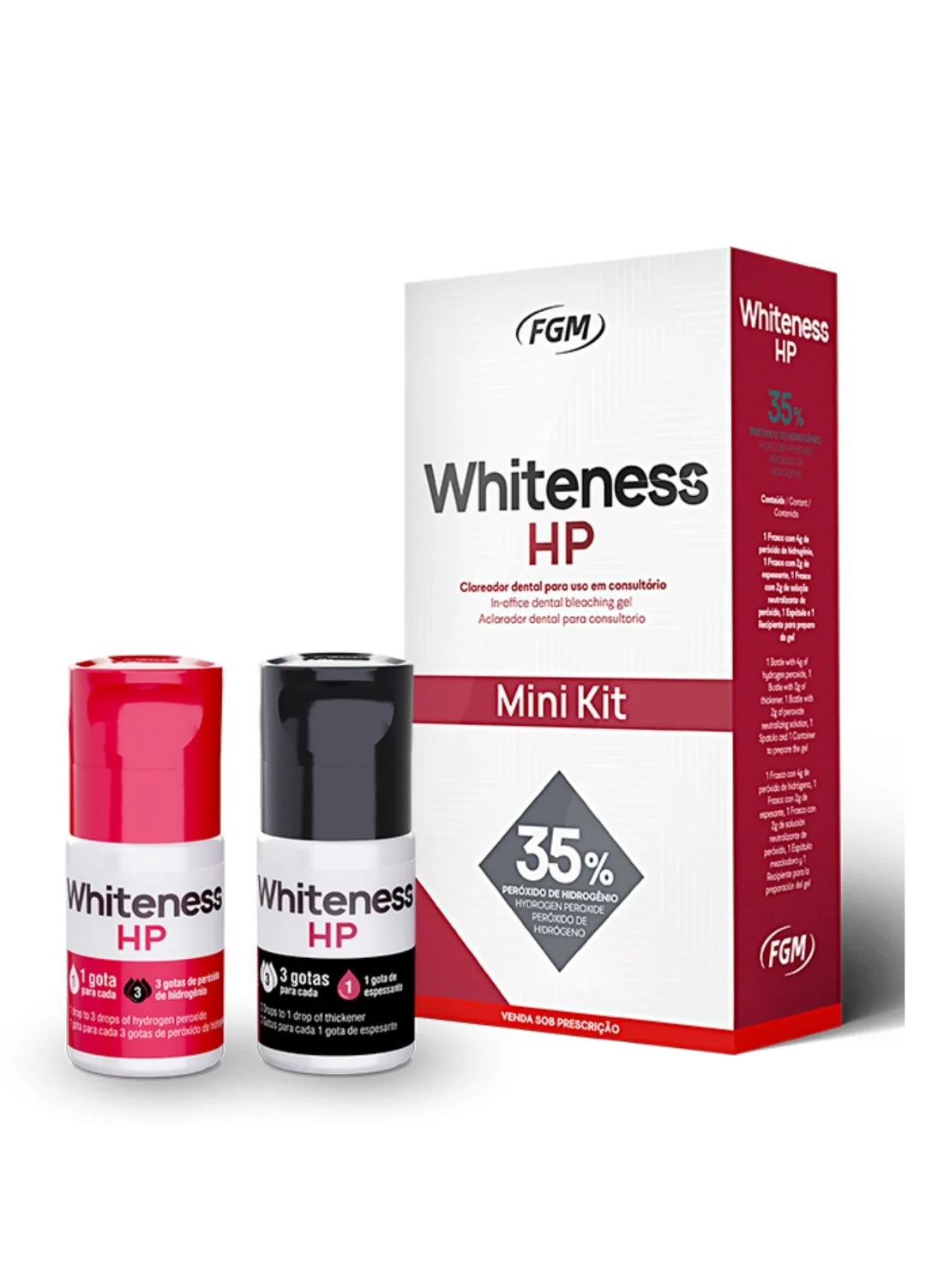 31058 کیت بلیچینگ مطب | FGM Whiteness HP Mini Kit - تصویر 1